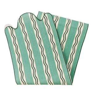Monaco Embroidered Linen Runner