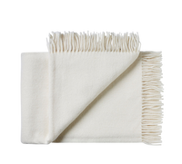 Silkeborg Uldspinderi Samsø Throw - White