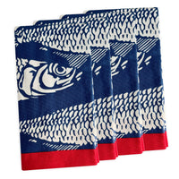 Sardines Dinner Napkins, Set of 4