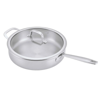 Sauté Pan with Lid — 4-QT.