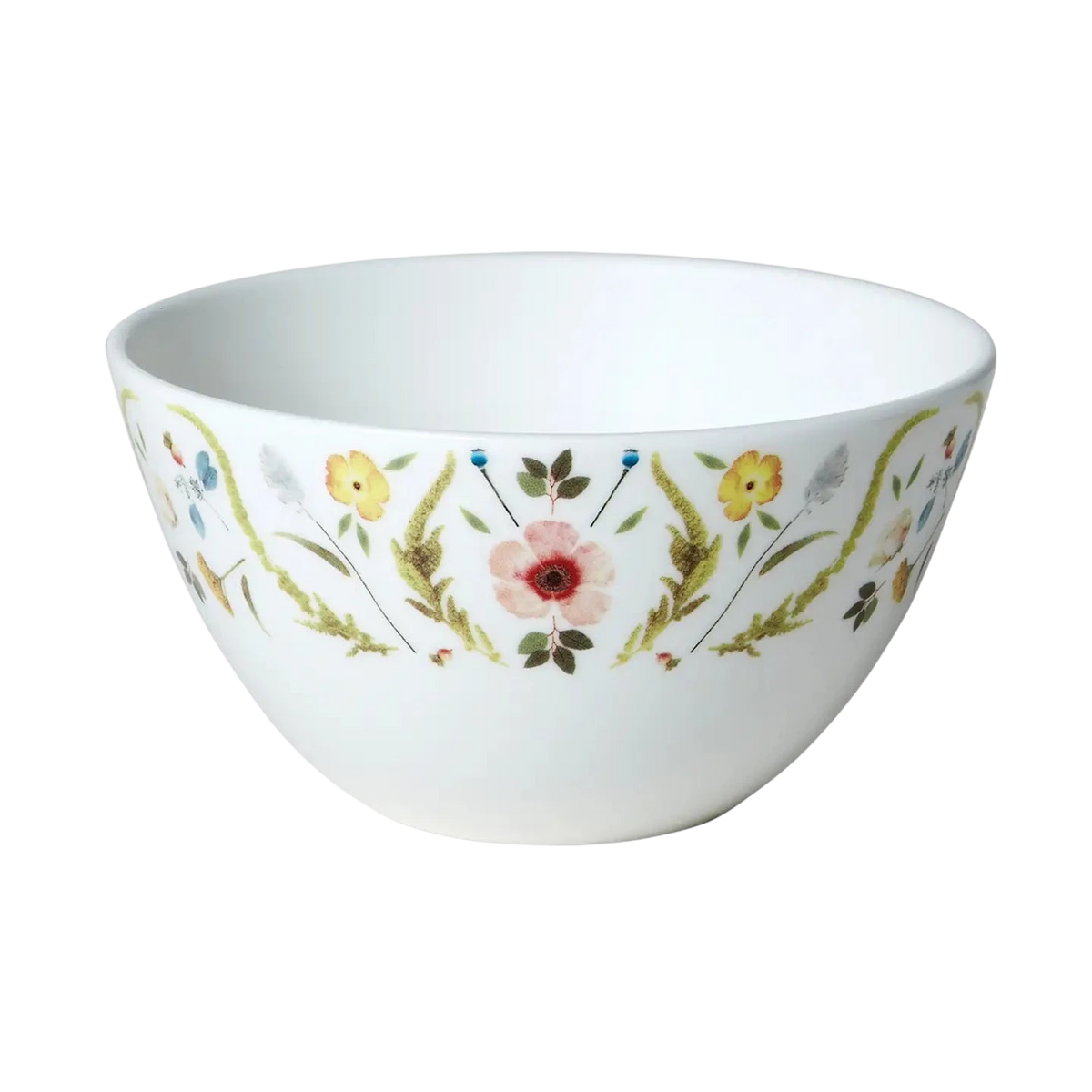 Scandinavian Floral - Cereal & Soup Bowl, Set of 8