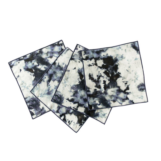 Grey Marble Cocktail Napkins