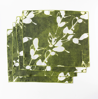 Porto Print in Olive Placemat