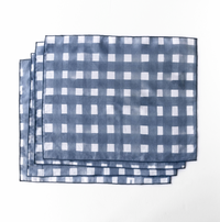 Blue Cross Hatch Placemat