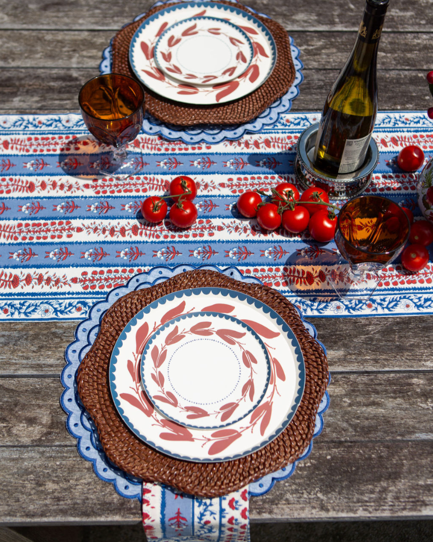Americano Dinner Plate Set of 12 - Multi