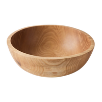 Hand Carved Ash wood Nesting Bowl Set