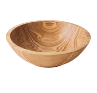 Hand Carved Ash wood Nesting Bowl Set