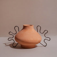 Ines Terracota Vessel by Diego Olivero Studio