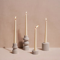 Pilar Candle Holders by Diego Olivero Studio