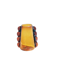 Betta Vase Amber by MESO