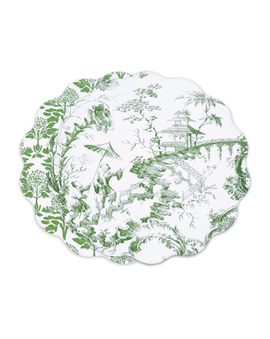 Reversible Chinoiserie Placemats (Set of 4)