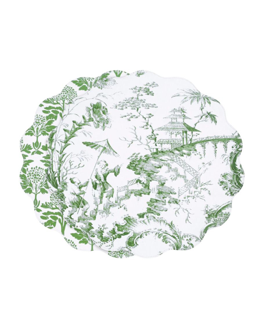 Reversible Chinoiserie Placemats (Set of 4)