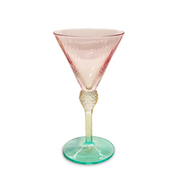 GLASS Aquarelle Martini (Set of 4) - Multi