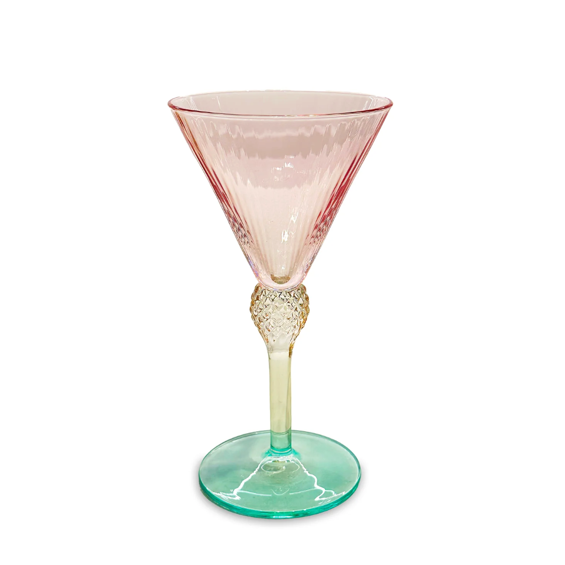 GLASS Aquarelle Martini (Set of 4) - Multi