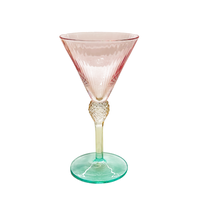 GLASS Aquarelle Martini (Set of 4) - Multi