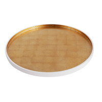 Indochine Round Lacquered Tray