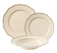 Sylvia 12 Piece Dinnerware Set with Pasta Bowl