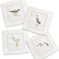 Sea Birds Cocktail Napkin Set