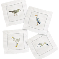 Sea Birds Cocktail Napkin Set