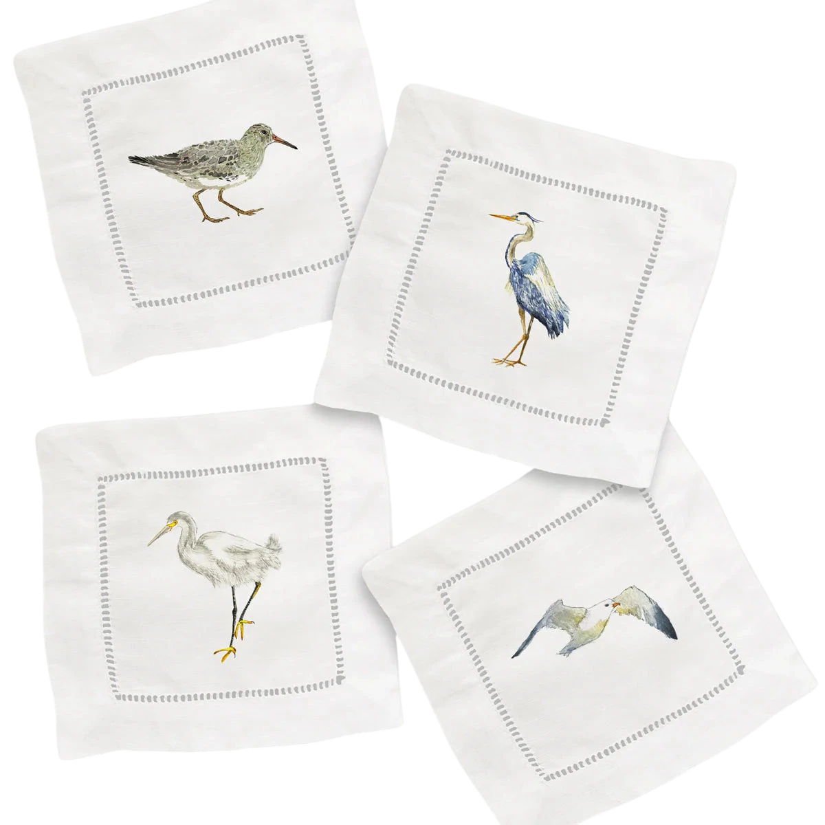 Sea Birds Cocktail Napkin Set