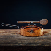 Copper Saute Pan with lid, 3 quart