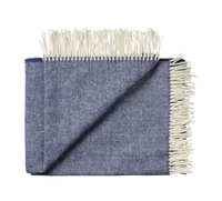 Silkeborg Uldspinderi Sevilla Throw - Deep Ocean Blue