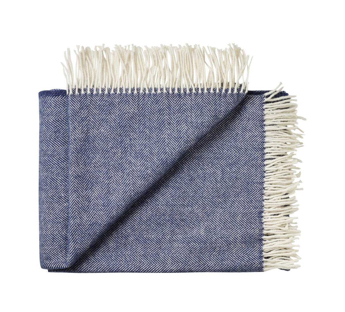 Silkeborg Uldspinderi Sevilla Throw - Deep Ocean Blue