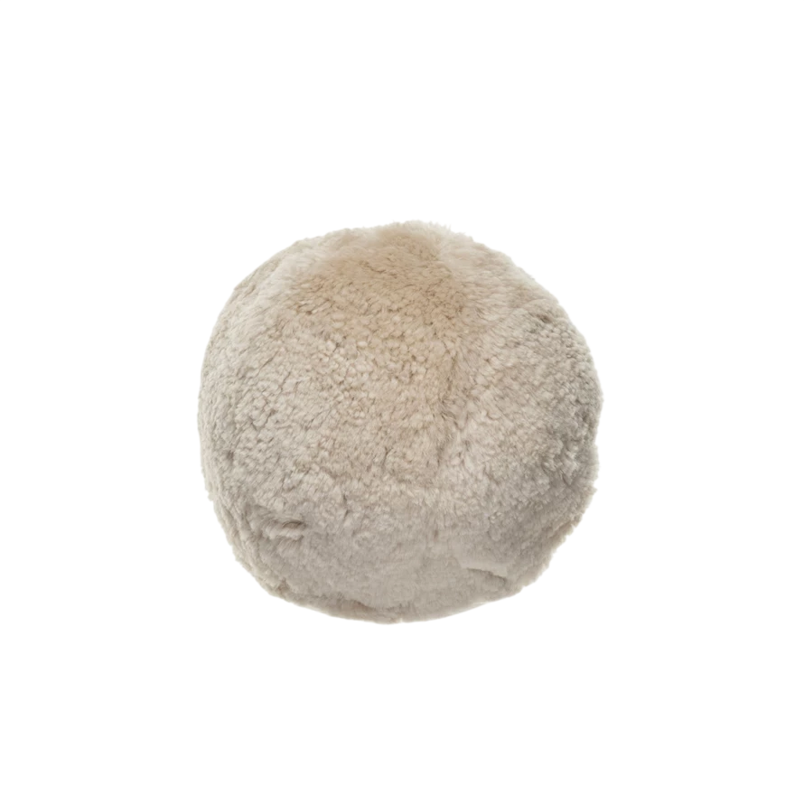 Solene Sheepskin Sphere Pillow