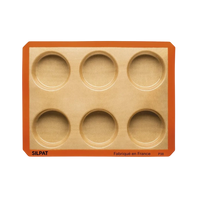 Silpat 6 Hole Large Round Mold