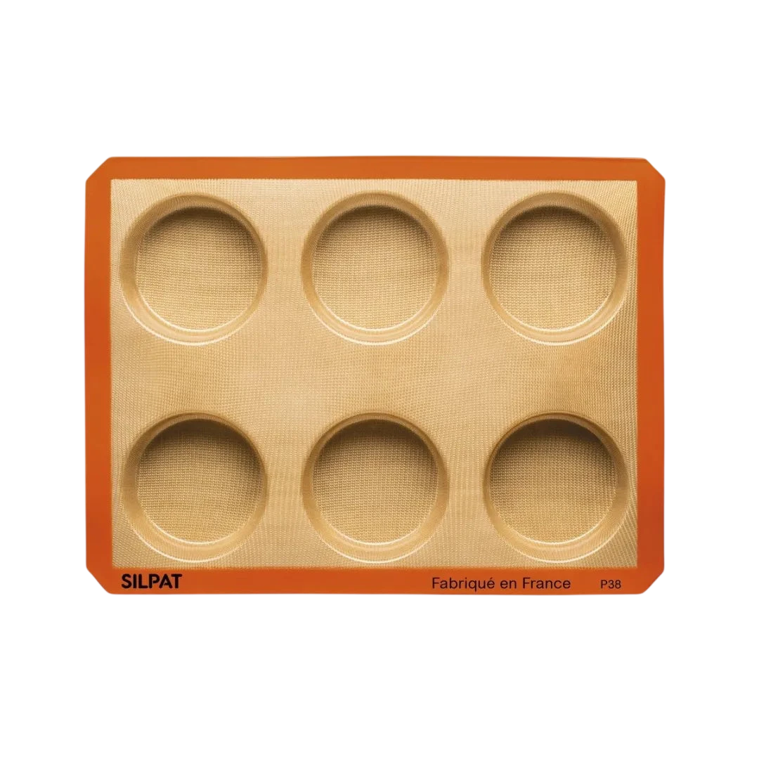 Silpat 6 Hole Large Round Mold