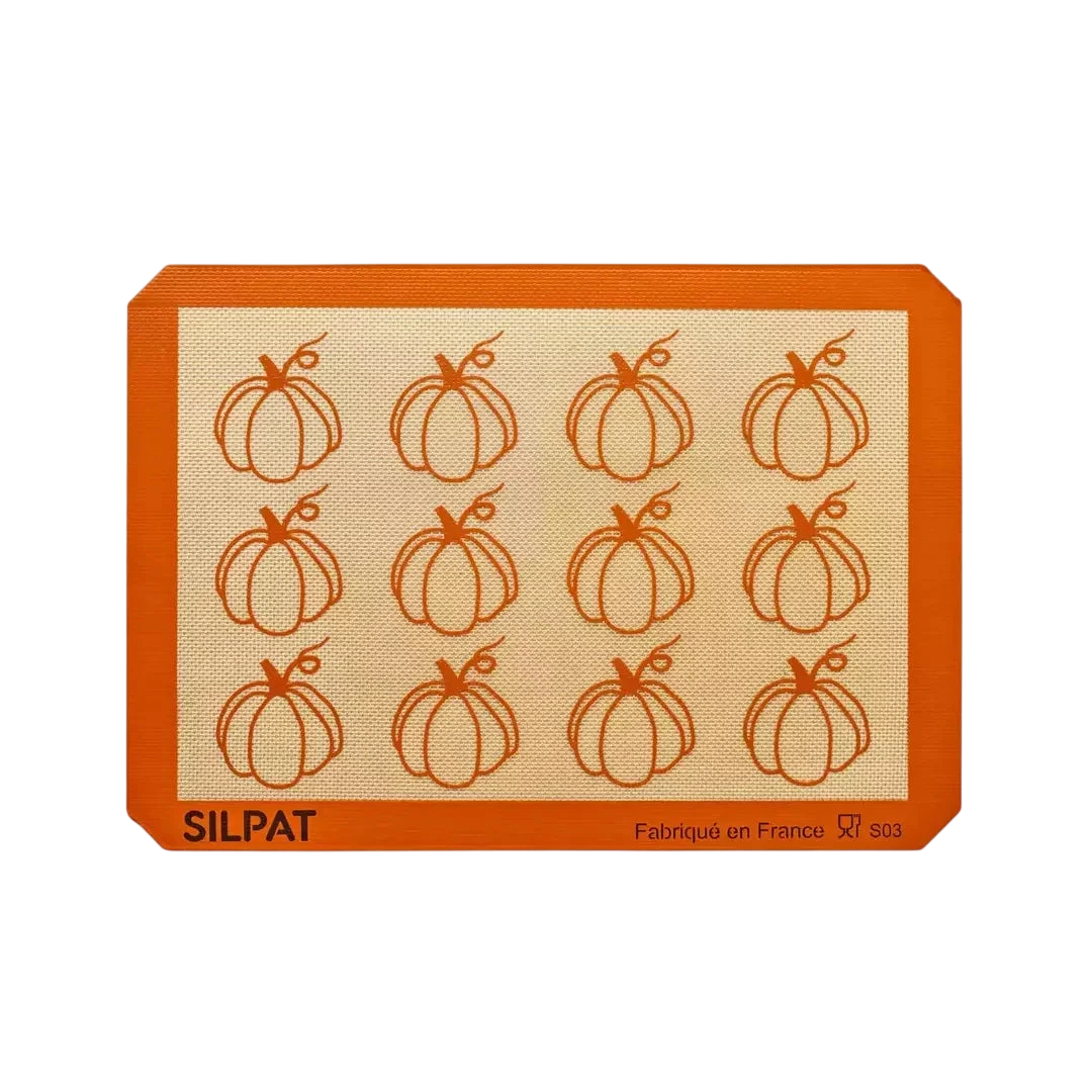 Silpat Pumpkin Half Size Baking Mat - Limited Edition