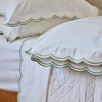 Sipsey Scallop Duvet Cover & Sham Bundle