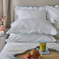 Sipsey Scallop Duvet Cover & Sham Bundle