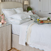 Sipsey Scallop Duvet Cover & Sham Bundle