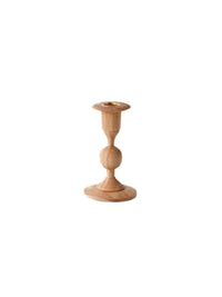 Georgian Plantation Hardwood Candlestick