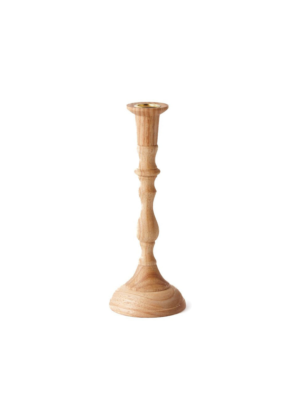 Georgian Plantation Hardwood Candlestick
