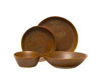 4 Piece Skali Coupe Dinner Setting