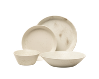 4 Piece Skali Coupe Dinner Setting