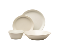 4 Piece Skali Coupe Dinner Setting