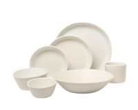 7 Piece Skali Coupe Dinner Setting