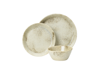 3 Piece Skali Coupe Dinner Setting