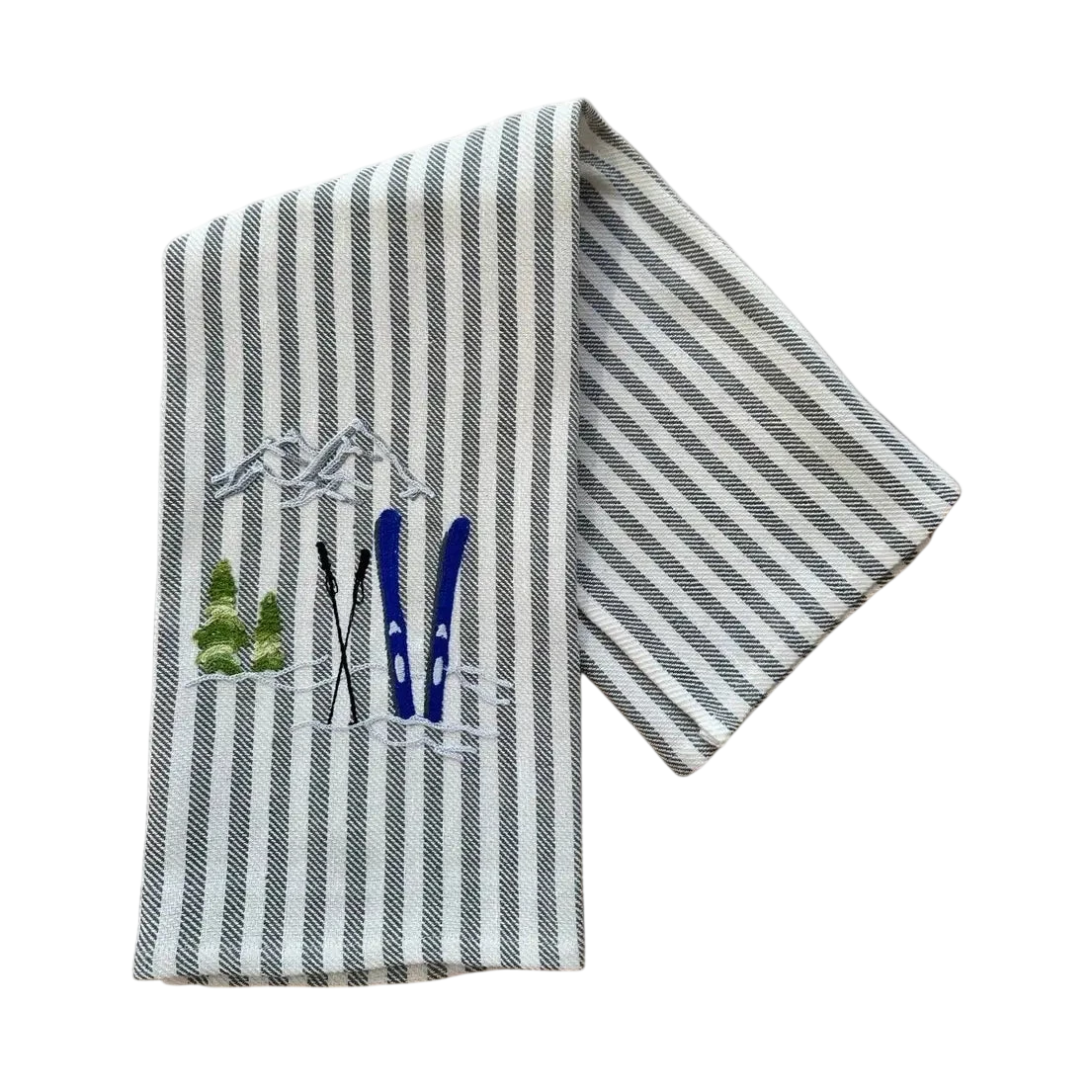 Embroidered Kitchen Towel - Skipass