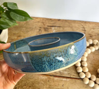 Coastal Clay Co. Small Chip and Dip Bowl