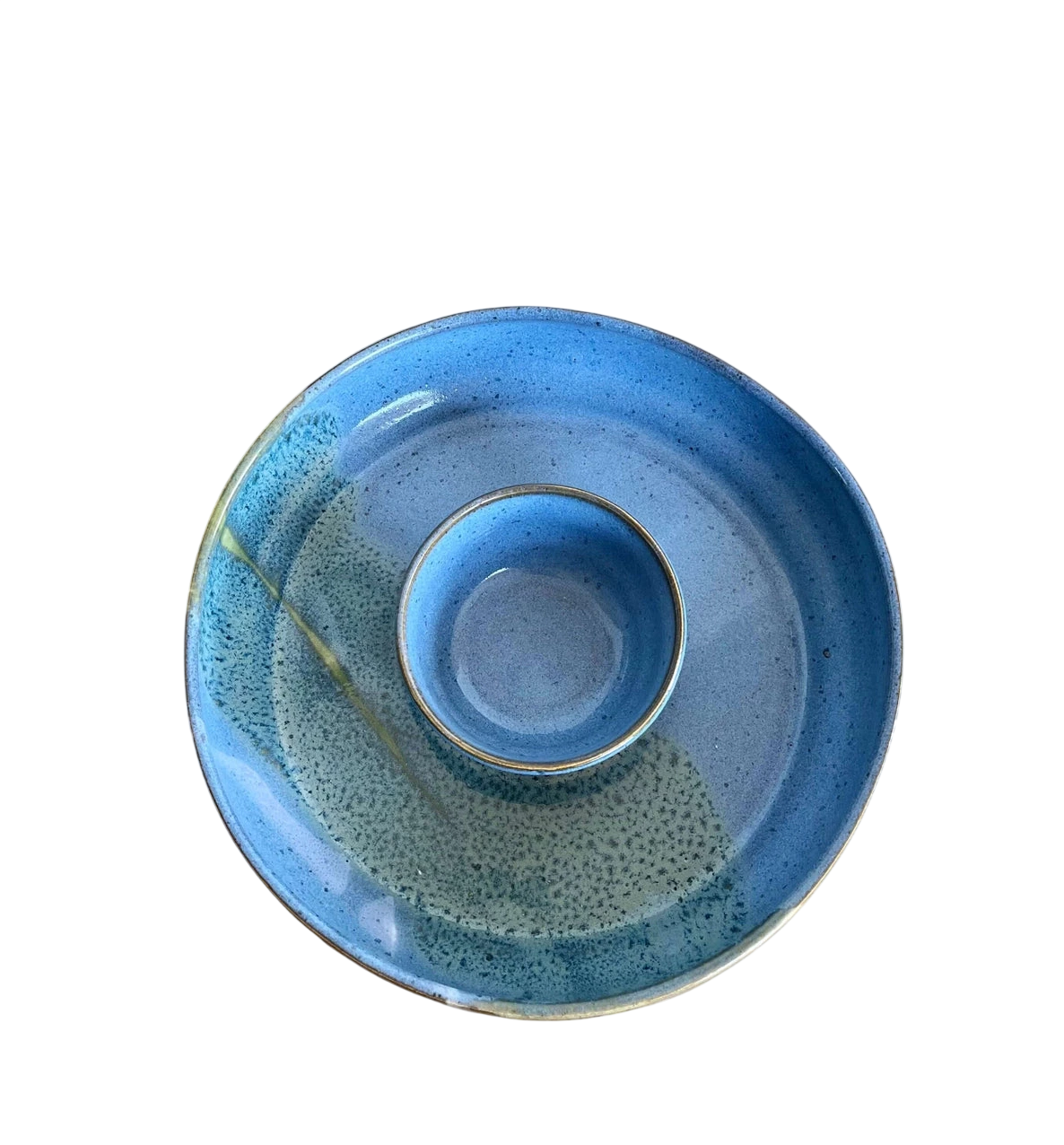 Coastal Clay Co. Small Chip and Dip Bowl