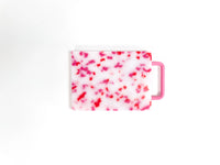Cutting Board - Pink/White