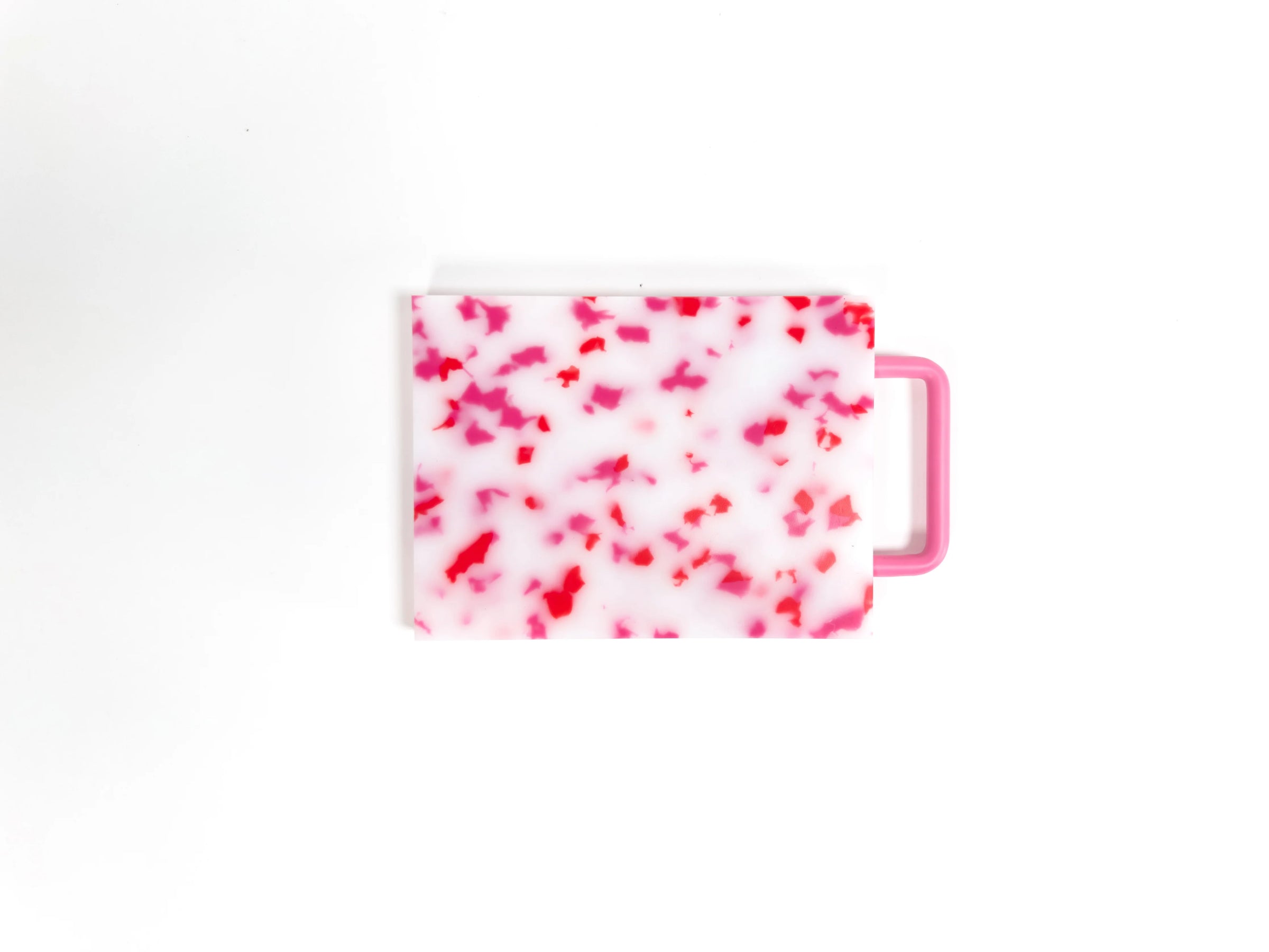 Cutting Board - Pink/White