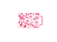 Cutting Board - Pink/White