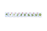 The Chinoiserie Set  -  Mahjong Tiles (Blue)