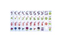 The Chinoiserie Set  -  Mahjong Tiles (Blue)