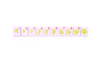 The Chinoiserie Set -  Mahjong Tiles (Luxe Lilac)